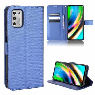 For Motorola Moto G Stylus 2021 Diamond Texture Leather Phone Case(Blue)