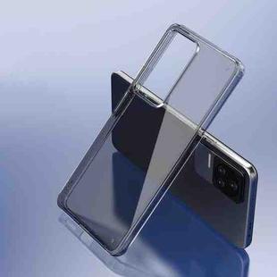 For Xiaomi Redmi K40S wlons Ice Crystal PC + TPU Phone Case(Transparent Black)
