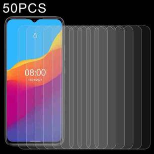 50 PCS 0.26mm 9H 2.5D Tempered Glass Film For Ulefone Note 10P