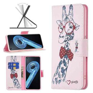 For OPPO A36 4G / A96 4G / A76 4G / K10 4G / Realme 9i Colored Drawing Pattern Leather Phone Case(Deer)