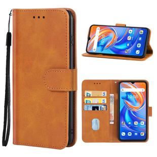 Leather Phone Case For UMIDIGI A13(Brown)