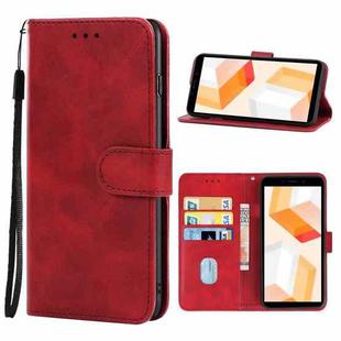 Leather Phone Case For Ulefone Armor X10 Pro(Red)