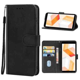 Leather Phone Case For Ulefone Armor X10 Pro(Black)
