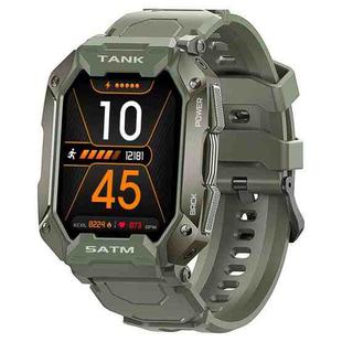 TANK M1 1.72 TFT Screen Smart Watch, Support Sleep Monitoring / Heart Rate Monitoring(Army Green)