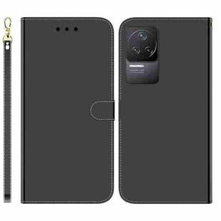For Xiaomi Redmi K50 / K50 Pro Imitated Mirror Surface Horizontal Flip Leather Phone Case(Black)