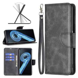 For OPPO A36 4G / A96 4G / A76 4G / K10 4G / Realme 9i Retro Lambskin Texture Leather Phone Case(Black)