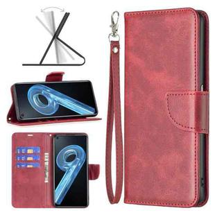 For OPPO A36 4G / A96 4G / A76 4G / K10 4G / Realme 9i Retro Lambskin Texture Leather Phone Case(Red)