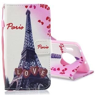 For Huawei Mate 30 Horizontal Flip Leather Case with Holder & Card Slots & Wallet(LOVE Tower)