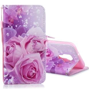 For Huawei Nova 5i Pro Horizontal Flip Leather Case with Holder & Card Slots & Wallet(Rose)