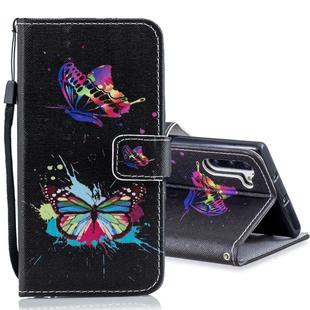 For Galaxy Note 10 Horizontal Flip Leather Case with Holder & Card Slots & Wallet(Color Butterfly)