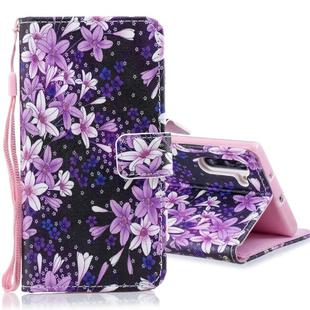For Galaxy Note 10 Horizontal Flip Leather Case with Holder & Card Slots & Wallet(Lily)
