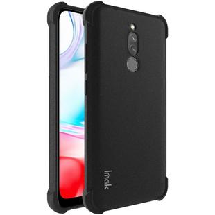 For Xiaomi Redmi 8 IMAK All-inclusive Shockproof Airbag TPU Case with Screen Protector(Matte Black)