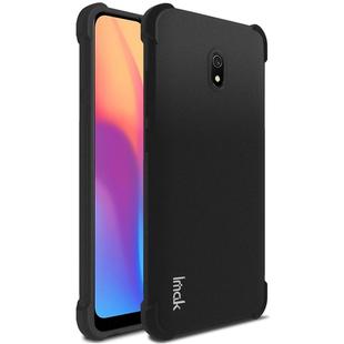 For Xiaomi Redmi 8A IMAK All-inclusive Shockproof Airbag TPU Case with Screen Protector(Matte Black)