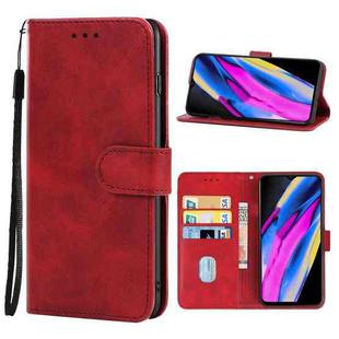 Leather Phone Case For OPPO Realme Narzo 50A Prime(Red)