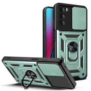 For Motorola Moto G Stylus (2022) Sliding Camera Cover TPU+PC Phone Case(Green)