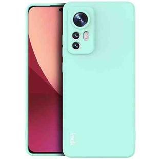 For Xiaomi 12 / 12X IMAK UC-4 Series Straight Edge TPU Soft Phone Case(Light Cyan)