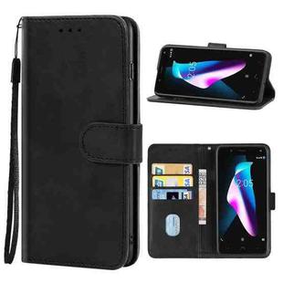 Leather Phone Case For BQ Aquaris V Plus(Black)