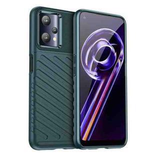 For OPPO Realme 9 Pro Thunderbolt Shockproof TPU Protective Soft Phone Case(Green)