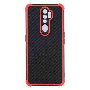 For OPPO A9 2020/A11/A5 2020/A11X Eagle Eye Armor Dual-color TPU + PC Phone Case(Red)