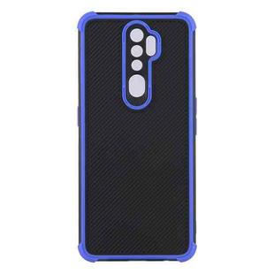 For OPPO A9 2020/A11/A5 2020/A11X Eagle Eye Armor Dual-color TPU + PC Phone Case(Blue)