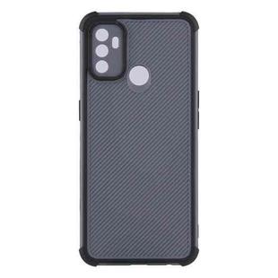 For OPPO A53/A32/A33/A53s 4G Eagle Eye Armor Dual-color TPU + PC Phone Case(Black)