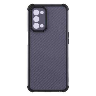For OPPO A54 5G/A74 5G/A93 5G Eagle Eye Armor Dual-color TPU + PC Phone Case(Black)