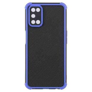 For OPPO A92 / A52 / A72 Eagle Eye Armor Dual-color TPU + PC Phone Case(Blue)