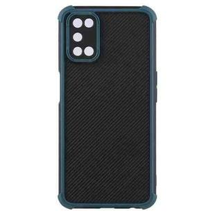 For OPPO A92 / A52 / A72 Eagle Eye Armor Dual-color TPU + PC Phone Case(Dark Green)