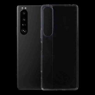 For Sony Xperia 1 IV 0.75mm Ultra-thin Transparent TPU Phone Case