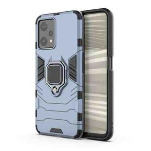 For OPPO Realme 9 Pro Magnetic Ring Holder PC + TPU Phone Case(Navy Blue)