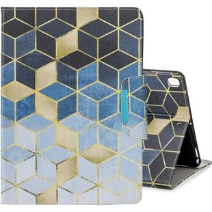 For iPad 10.2 Colored Drawing Pattern Horizontal Flip Leather Case with Holder & Card Slot & Wallet(Diamond)