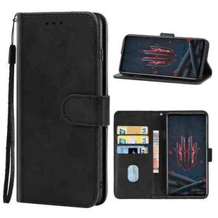 Leather Phone Case For ZTE nubia Red Magic 6s pro(Black)