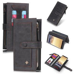 For Galaxy Note 9 POLA Multi-function Fashion Magnetic Horizontal Flip Leather Case with Card Slots & Wallet & Photo Frame & Holder(Black)