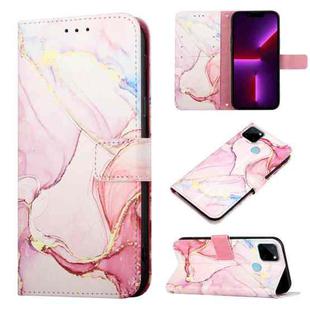 For Realme C21Y / C25Y PT003 Marble Pattern Flip Leather Phone Case(LS005)