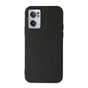 For OnePlus Nord CE 2 5G Carbon Fiber Texture Shockproof Phone Case(Black)