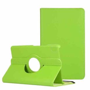 For Lenovo Legion Y700 Litchi Texture 360 Degrees Rotation Leather Tablet Case with Holder(Green)