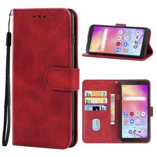 For TCL A3 A509DL / A30 Leather Phone Case(Red)