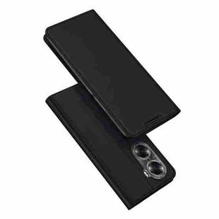 For Honor 60 DUX DUCIS Skin Pro Series PU + TPU Leather Phone Case(Black)