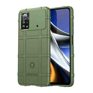 For Xiaomi Poco X4 Pro 5G Full Coverage Shockproof TPU Case(Green)