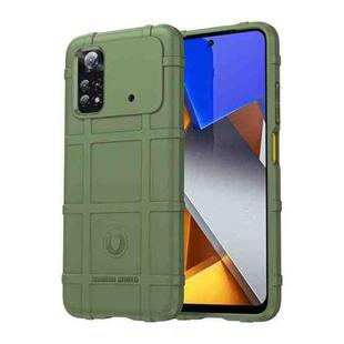 For Xiaomi Poco M4 Pro Full Coverage Shockproof TPU Case(Green)