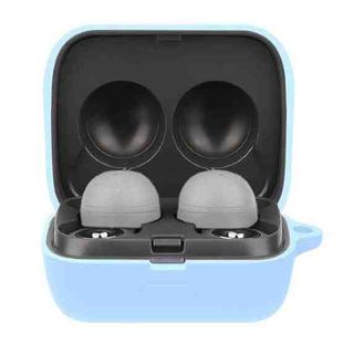 Solid Color Earphone Protective Case For Sony LinkBuds(Sky Blue)