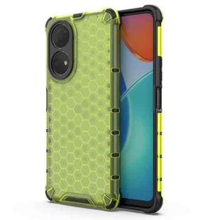 For Honor Play 30 Plus 5G Shockproof Honeycomb PC + TPU Phone Case(Green)