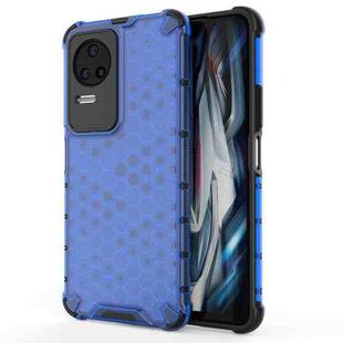 For Xiaomi Redmi K50 Shockproof Honeycomb PC + TPU Case(Blue)