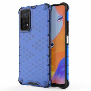 For Xiaomi Redmi Note 11 Pro (Global) Shockproof Honeycomb PC + TPU Case(Blue)