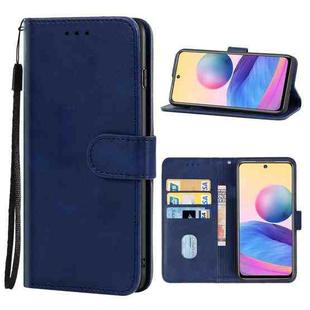 Leather Phone Case For Xiaomi Redmi 10 5G(Blue)