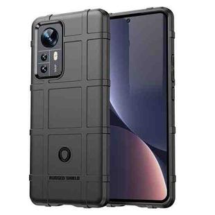 For Xiaomi 12 Pro Full Coverage Shockproof TPU Case(Black)