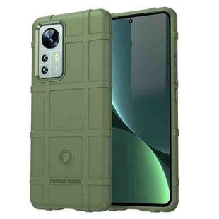 For Xiaomi 12 Pro Full Coverage Shockproof TPU Case(Green)