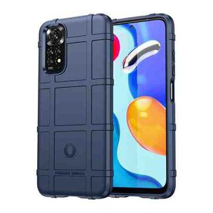 For Xiaomi Redmi Note 11 (Global)/Redmi Note 11S Full Coverage Shockproof TPU Case(Blue)