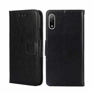 For Sony Xperia ACE II Crystal Texture Leather Phone Case(Black)