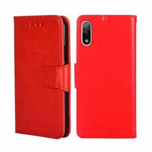 For Sony Xperia ACE II Crystal Texture Leather Phone Case(Red)